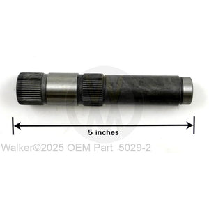 Walker Part # 5029-2 : Input Shaft (30-1002)
