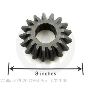 Walker Part # 5029-35 : Bevel Gear (17T CCW) (48-1029)