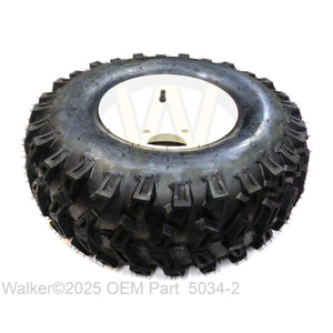 Walker Part # 5034-2 : AT Wheel & Tire/R(18x7.00-8)
