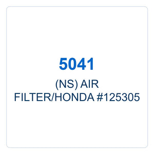 Walker Part # 5041 : (NS) AIR FILTER/HONDA #125305