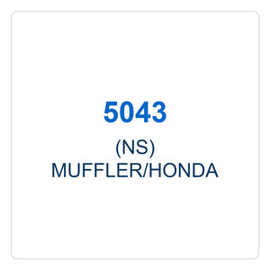 Walker Part # 5043 : (NS) MUFFLER/HONDA