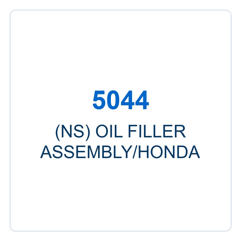 Walker Part # 5044 : (NS) OIL FILLER ASSEMBLY/HONDA