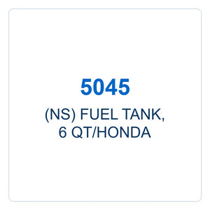 Walker Part # 5045 : (NS) FUEL TANK, 6 QT/HONDA
