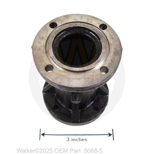 Walker Part # 5068-5 : 42E Connector Tube (3.718) (O-ring)