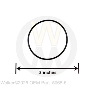 Walker Part # 5068-6 : O-Ring 1-7/8x2
