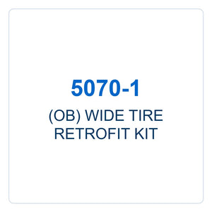 Walker Part # 5070-1 : (OB) WIDE TIRE RETROFIT KIT