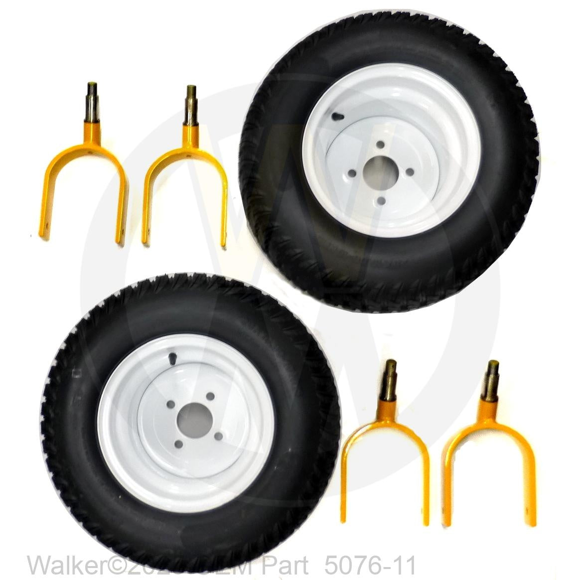Walker Part # 5076-11 : MB 20' Tire Kit (11' Deck Tires)