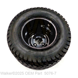 Walker Part # 5076-7 : Wheel & Tire (20x12-10) (Black)