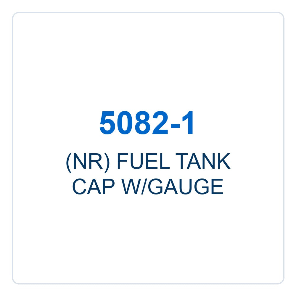 Walker Part # 5082-1 : (NR) FUEL TANK CAP W/GAUGE