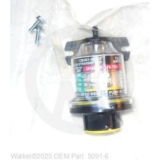 Walker Part # 5091-6 : (SU 5091-19) AIR FLOW INDCTR KIT (VACUUM 10'H2O)