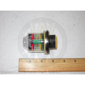 Walker Part # 5091-7 : (NR) Air Flow Indicator (Vacuum 10" H2O)