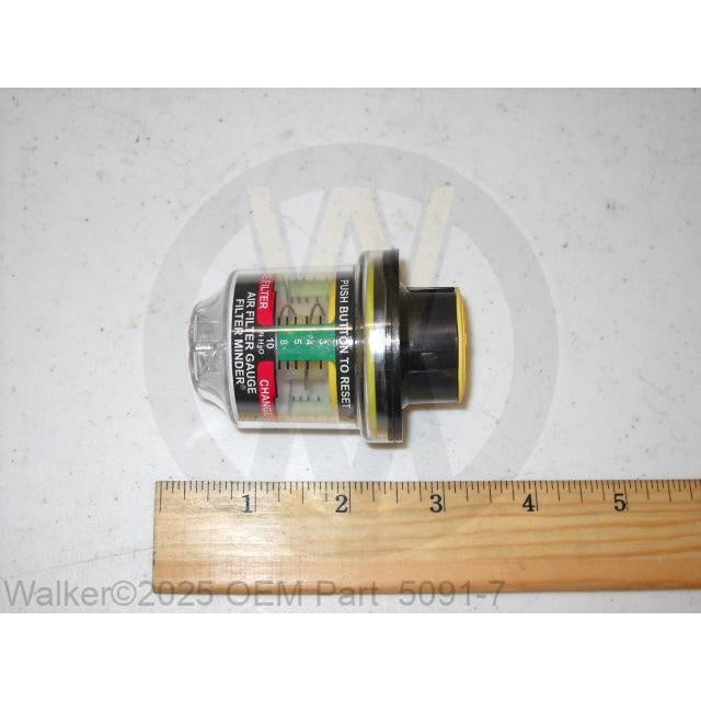Walker Part # 5091-7 : (NR) Air Flow Indicator (Vacuum 10" H2O)