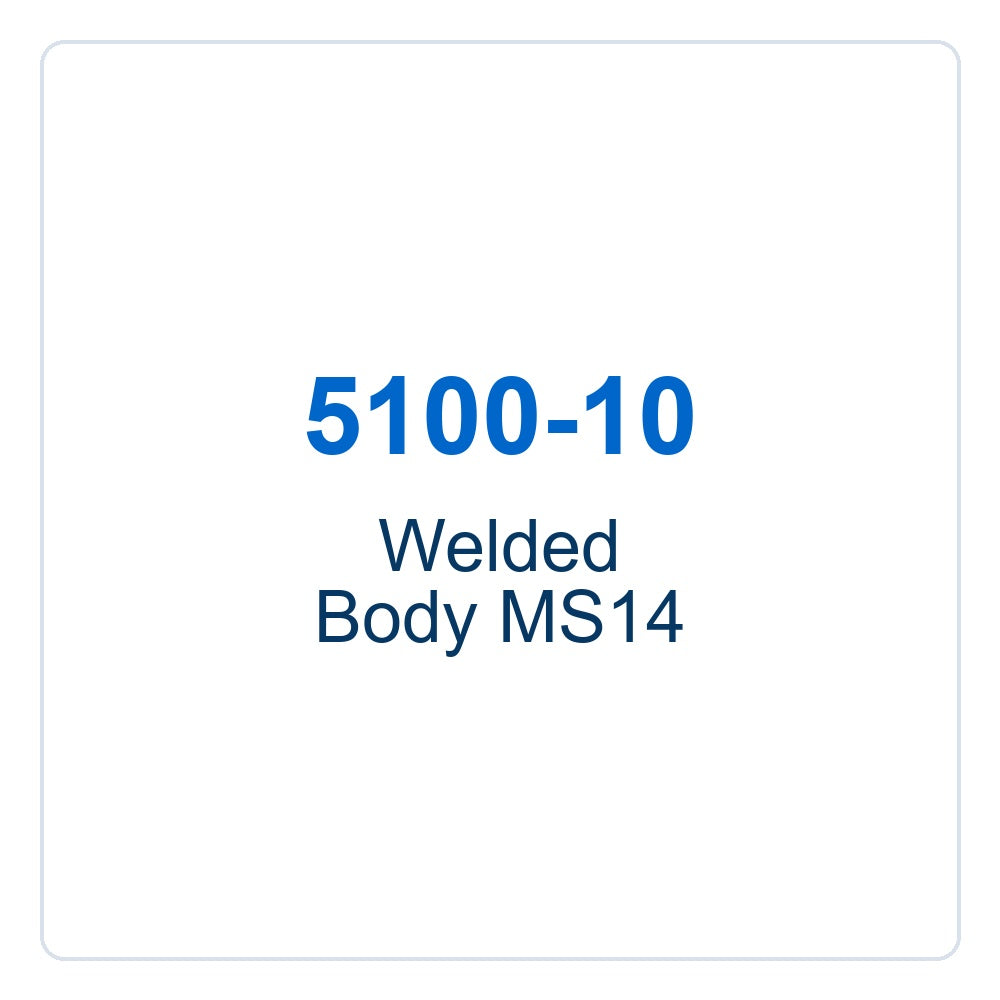 Walker Part # 5100-10 : Welded Body MS14