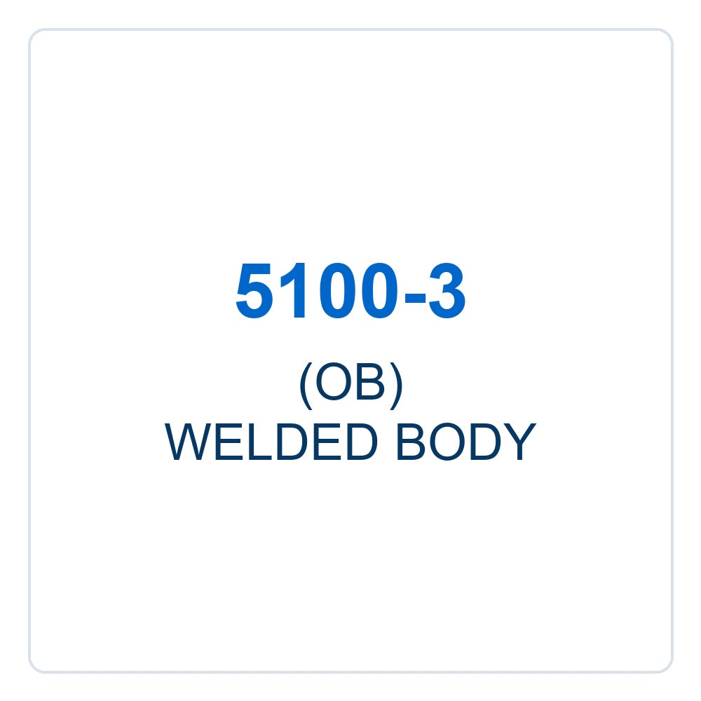 Walker Part # 5100-3 : (OB) WELDED BODY