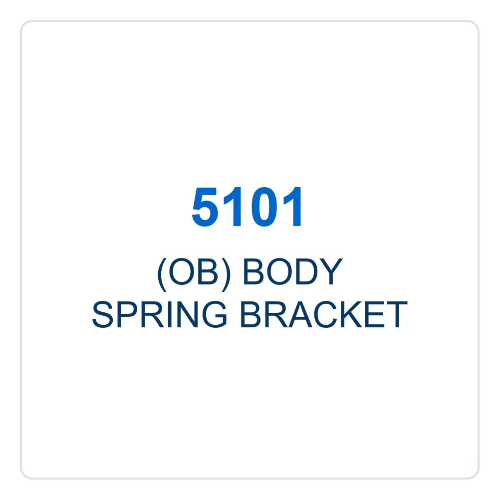 Walker Part # 5101 : (OB) BODY SPRING BRACKET