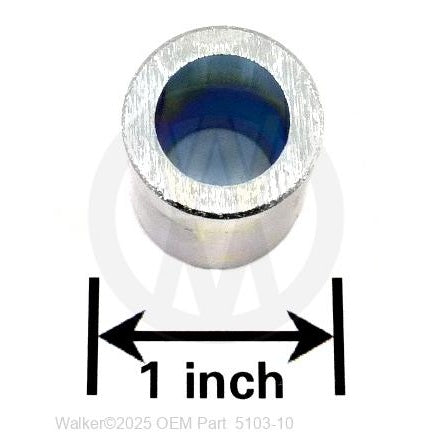 Walker Part # 5103-10 : Spacer .750x.510x1"
