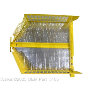 Walker Part # 5105 : REAR BODY/CATCHER SUPPORT FRAME (MC19)