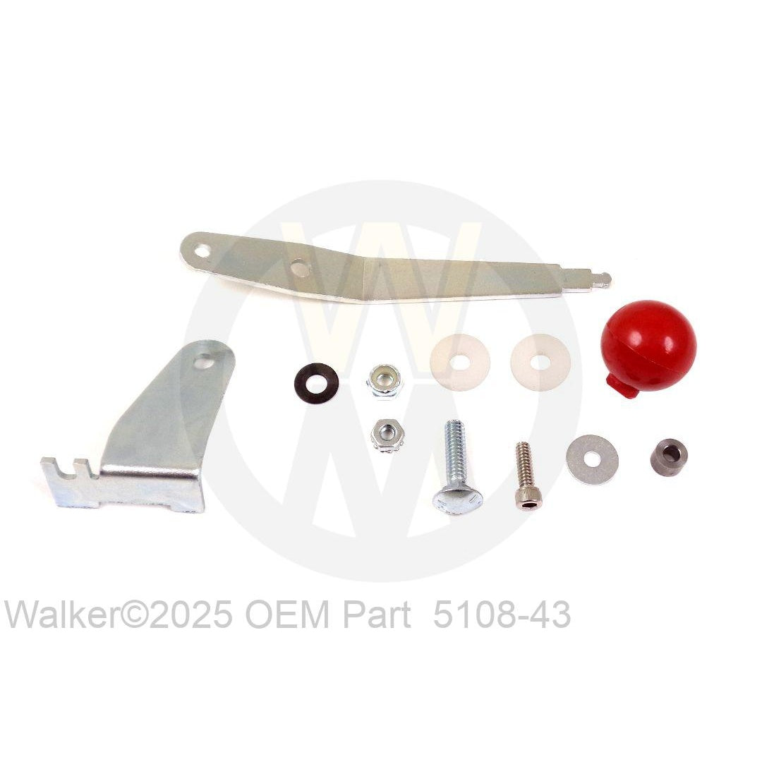 Walker Part # 5108-43 : Throttle Control Lever Kit (T23/T27i)