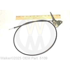 Walker Part # 5109 : CHOKE CONTROL & CABLE/B&S