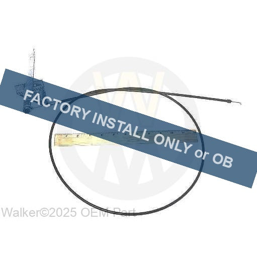 Walker Part # 5121-20 : (OB) *Thrtl Cntrl&Cable Assy*