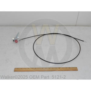 Walker Part # 5121-2 : Throttle Cntrl&Cable Assy
