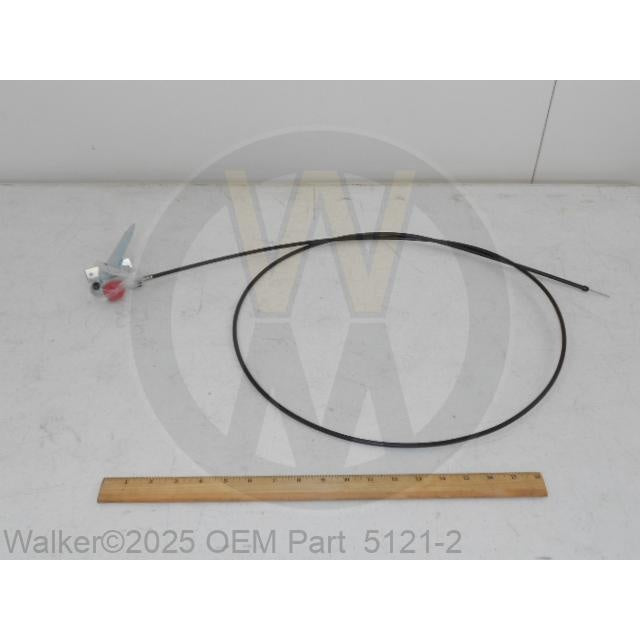 Walker Part # 5121-2 : Throttle Cntrl&Cable Assy