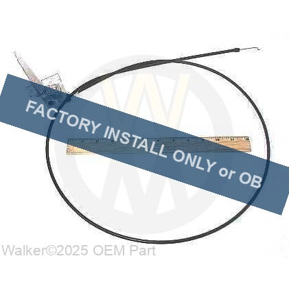 Walker Part # 5122-20 : (OB) *Choke Cntrl&Cable Assy* MSGHS-1