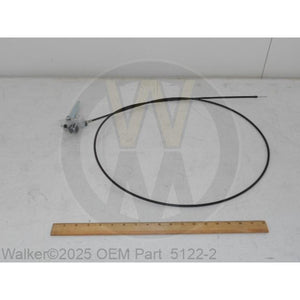 Walker Part # 5122-2 : Choke Cntrl & Cable Assy