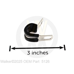 Walker Part # 5126 : CABLE RETAINER