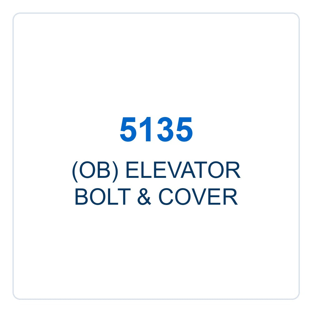 Walker Part # 5135 : (OB) ELEVATOR BOLT & COVER