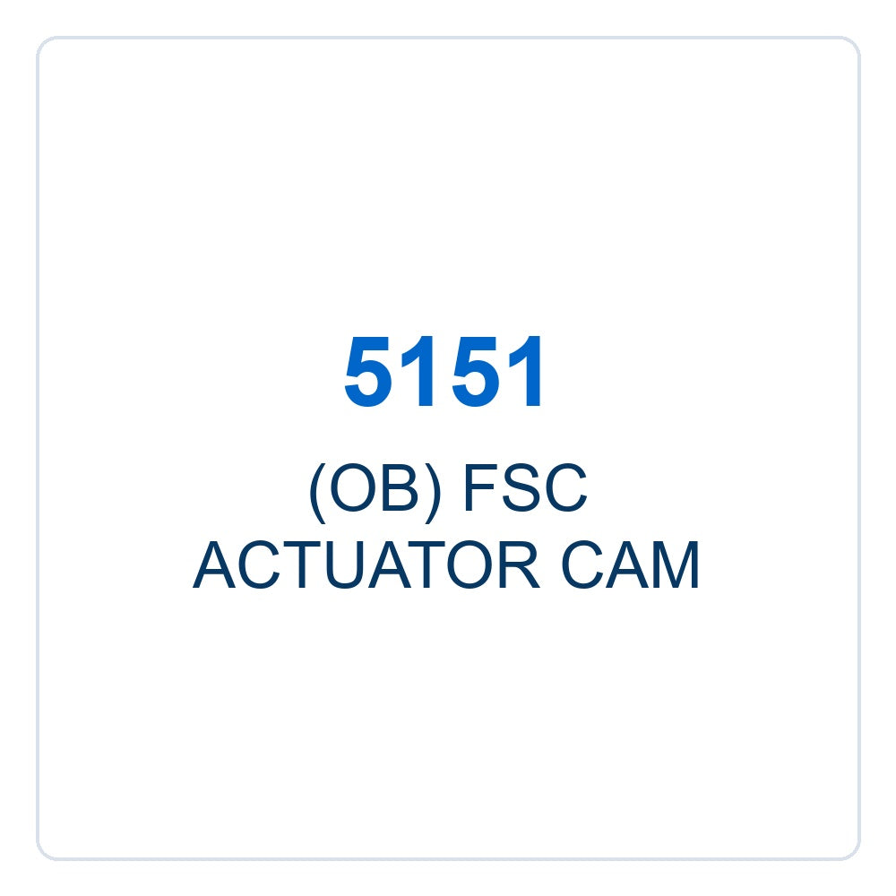 Walker Part # 5151 : (OB) FSC ACTUATOR CAM
