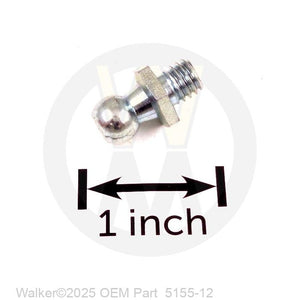 Walker Part # 5155-12 : 5/16 BALL STUD