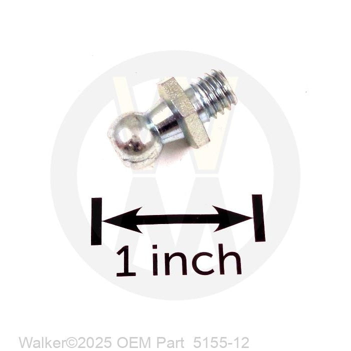 Walker Part # 5155-12 : 5/16 BALL STUD