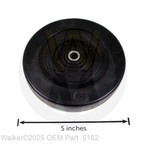 Walker Part # 5162 : ROLLER WHEEL (5' RUBBER)