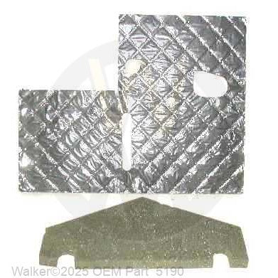 Walker Part # 5190 : ACOUSTICAL SOUND BARRIER KIT