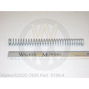 Walker Part # 5195-4 : VARIABLE RATE COMP SPRING 1X10 (CLEAR)