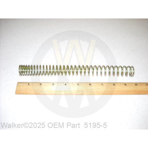 Walker Part # 5195-5 : VARIABLE RATE COMP SPRING 1X10 (YELLOW)
