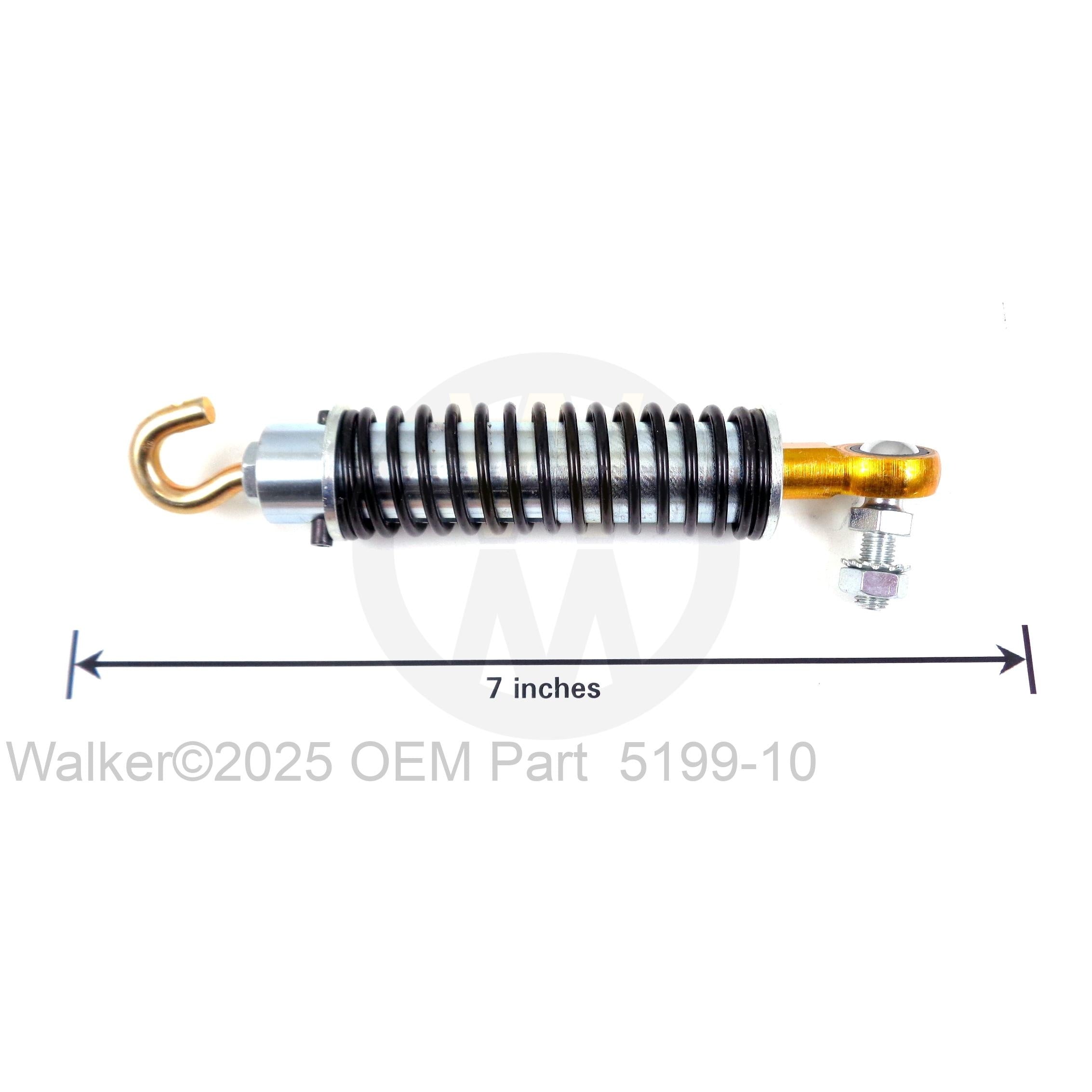 Walker Part # 5199-10 : TRANSMISSION SPRING ASSY/HD/LH