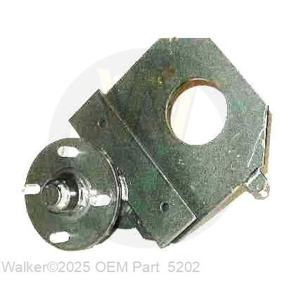 Walker Part # 5202 : AXLE, WHEEL HUB & MOUNT ASSY