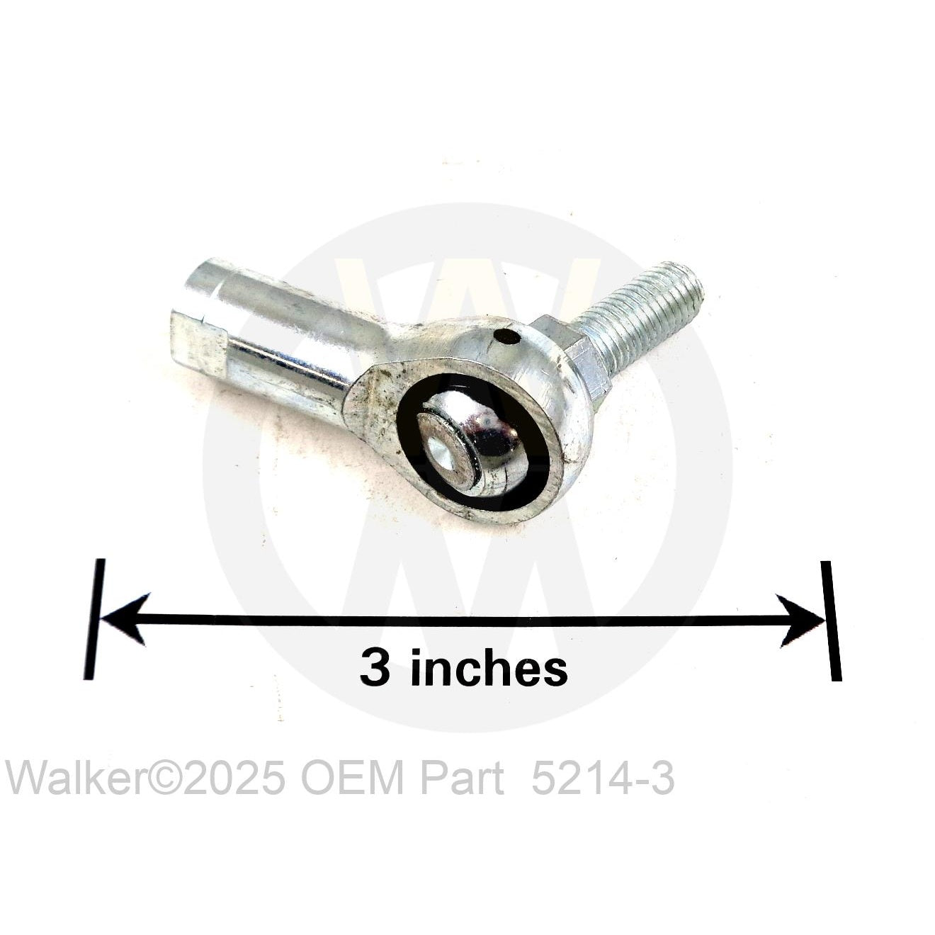 Walker Part # 5214-3 : BALL JOINT, NYLON LINED (5/16-24LH)