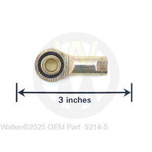 Walker Part # 5214-5 : BALL JOINT (5/16-24LH) W/O STUD