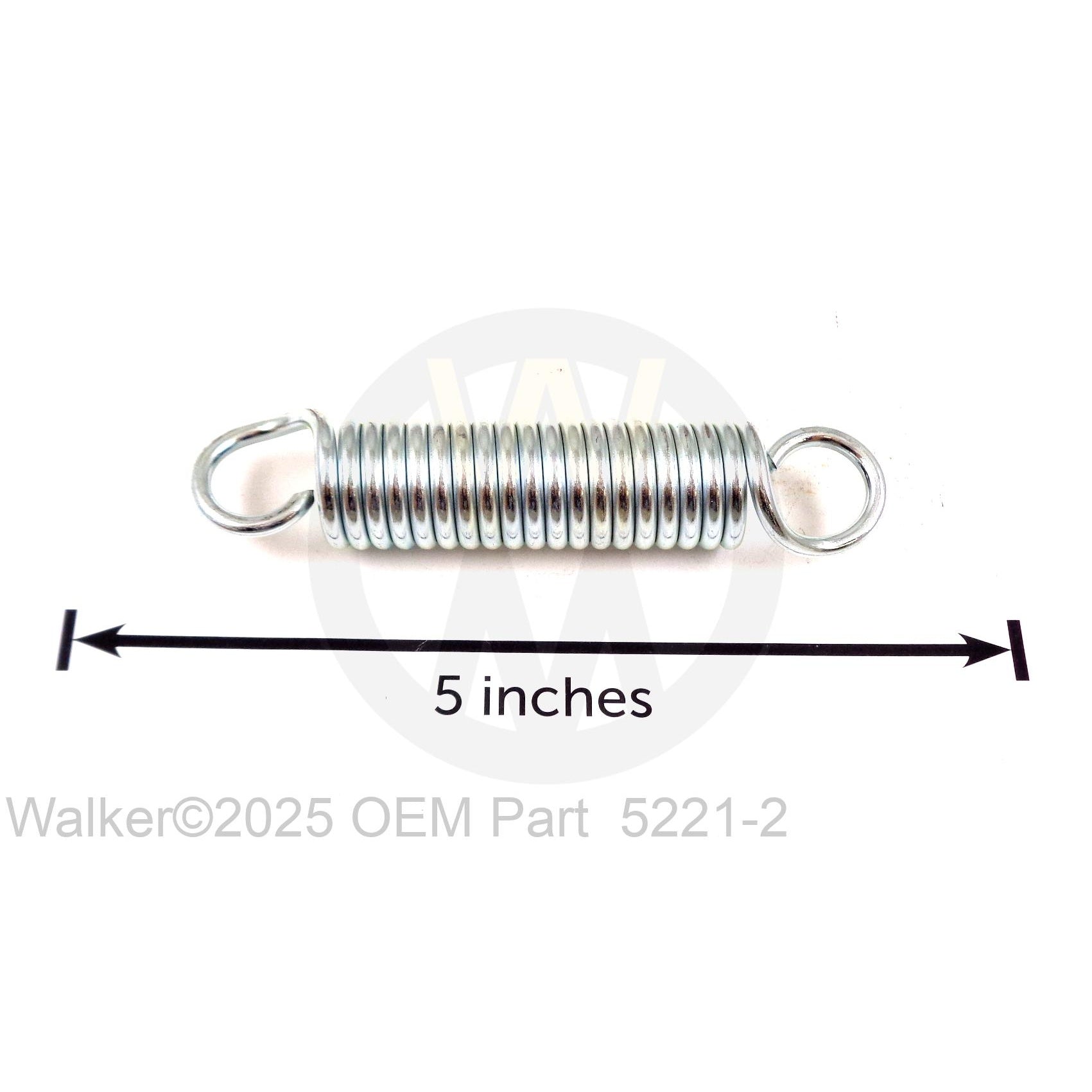 Walker Part # 5221-2 : Ext Spring (3/4x3-1/2')