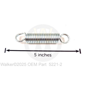 Walker Part # 5221-2 : Ext Spring (3/4x3-1/2')