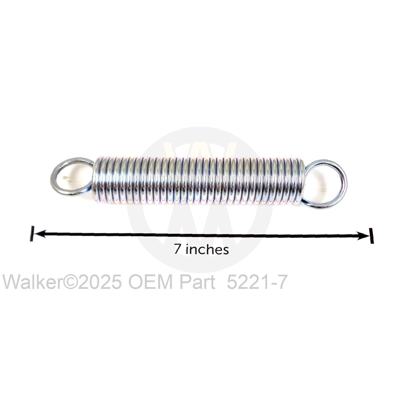Walker Part # 5221-7 : Extension Spring (1x6)