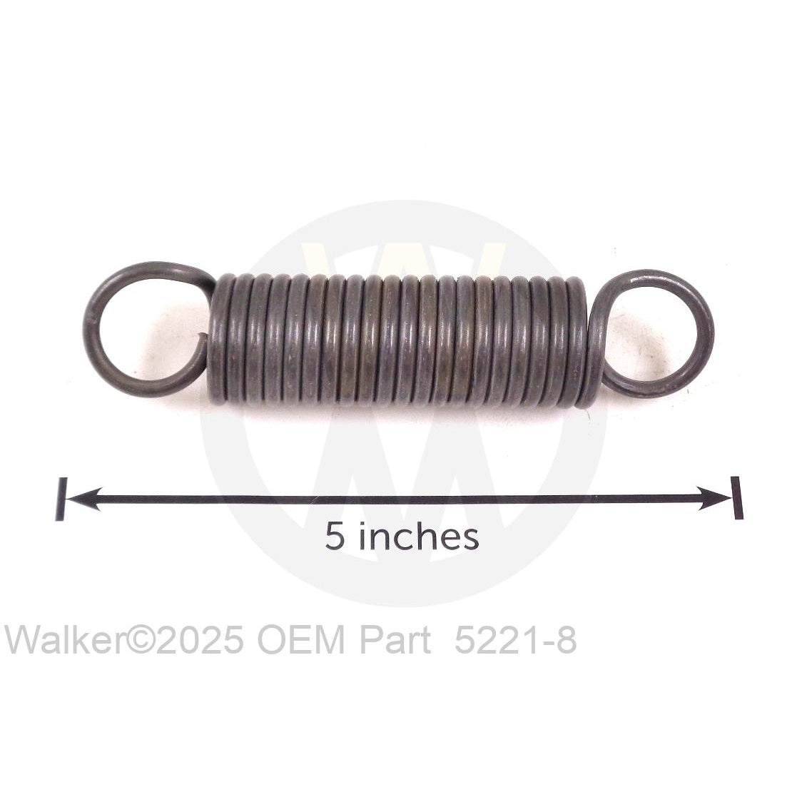 Walker Part # 5221-8 : Extension Spring (1x4.5)