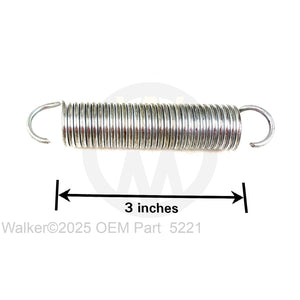 Walker Part # 5221 : EXTENSION SPRING (3/4x4)