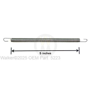 Walker Part # 5223 : EXTENSION SPRING (1/4x5-1/2)