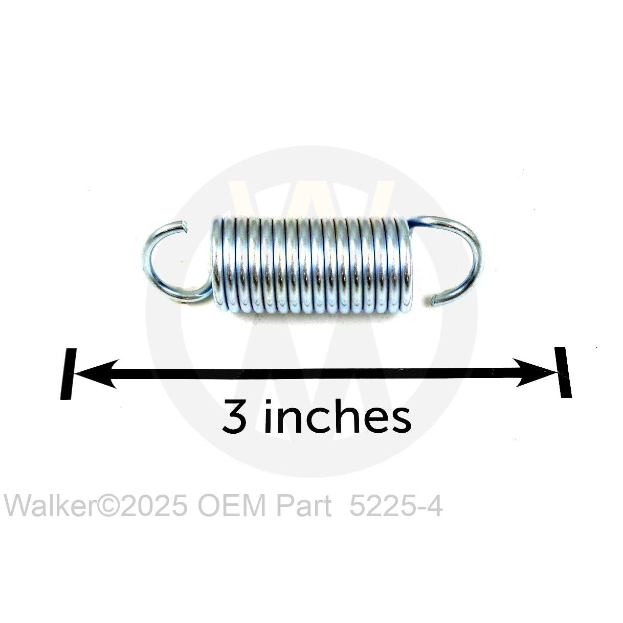 Walker Part # 5225-4 : Extension Spring (5/8x2)