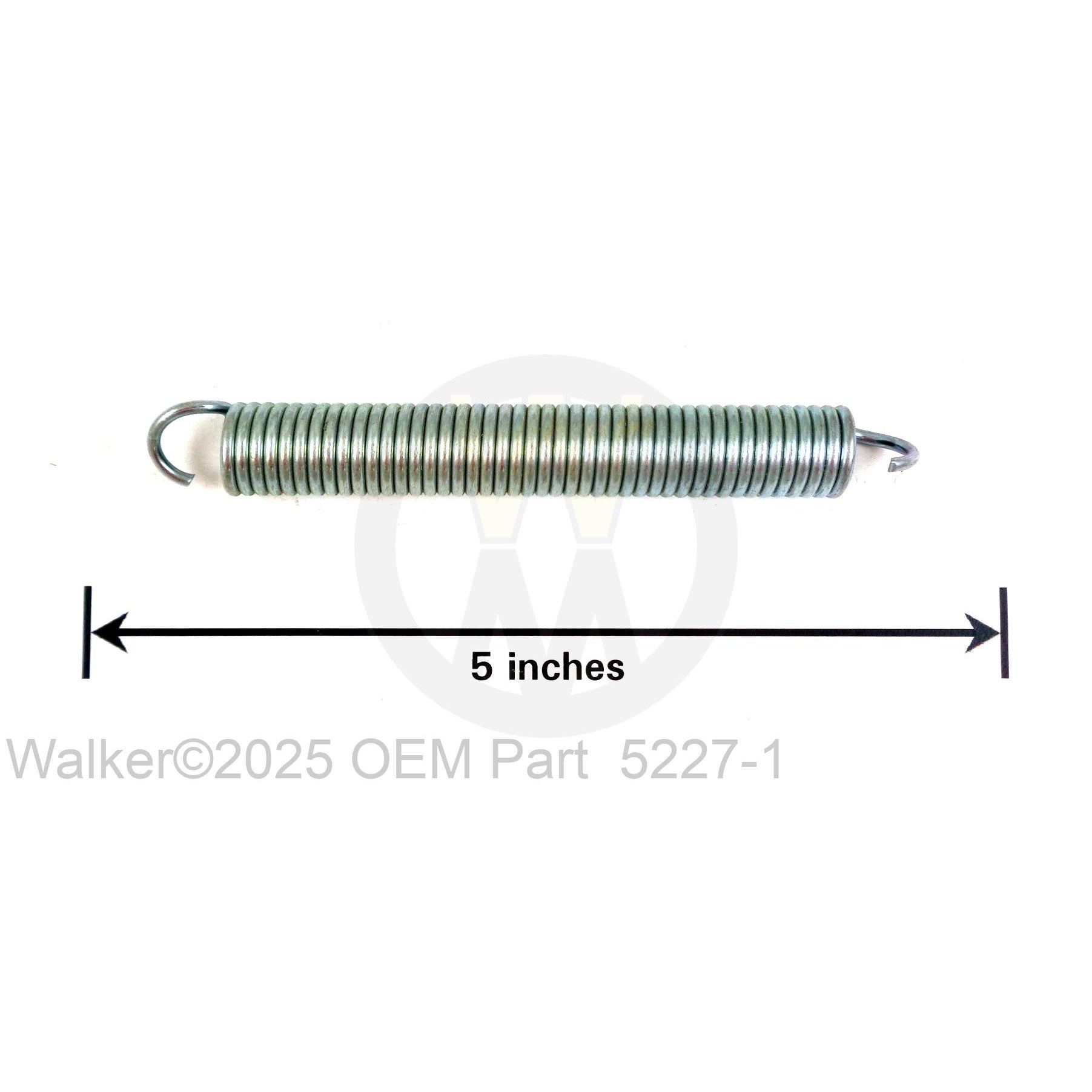 Walker Part # 5227-1 : EXTENSION SPRING (1/2x4)