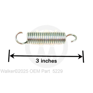 Walker Part # 5229 : EXTENSION SPRING ( 1/2x2-1/4)